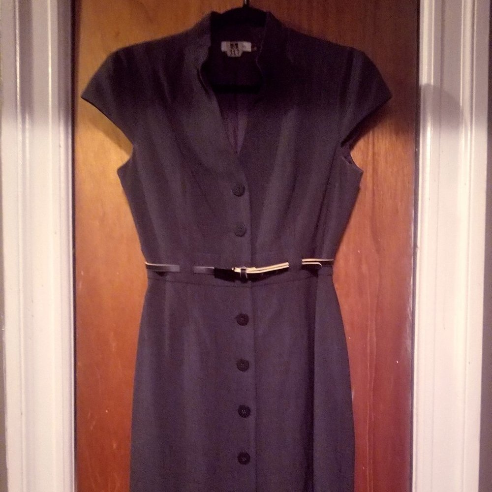 Calvin Klein Sheath button up dress